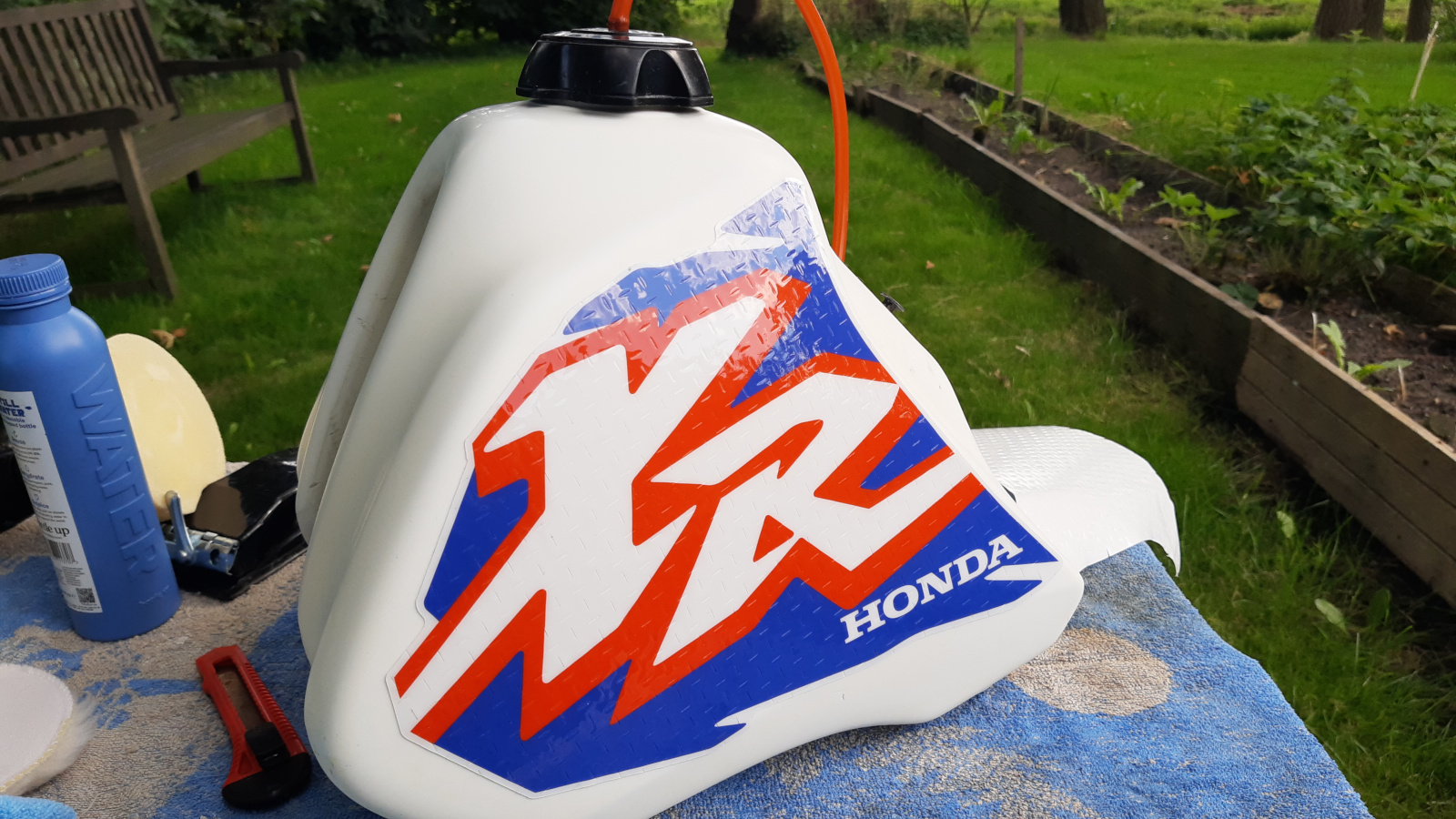 restoring xr400 tank