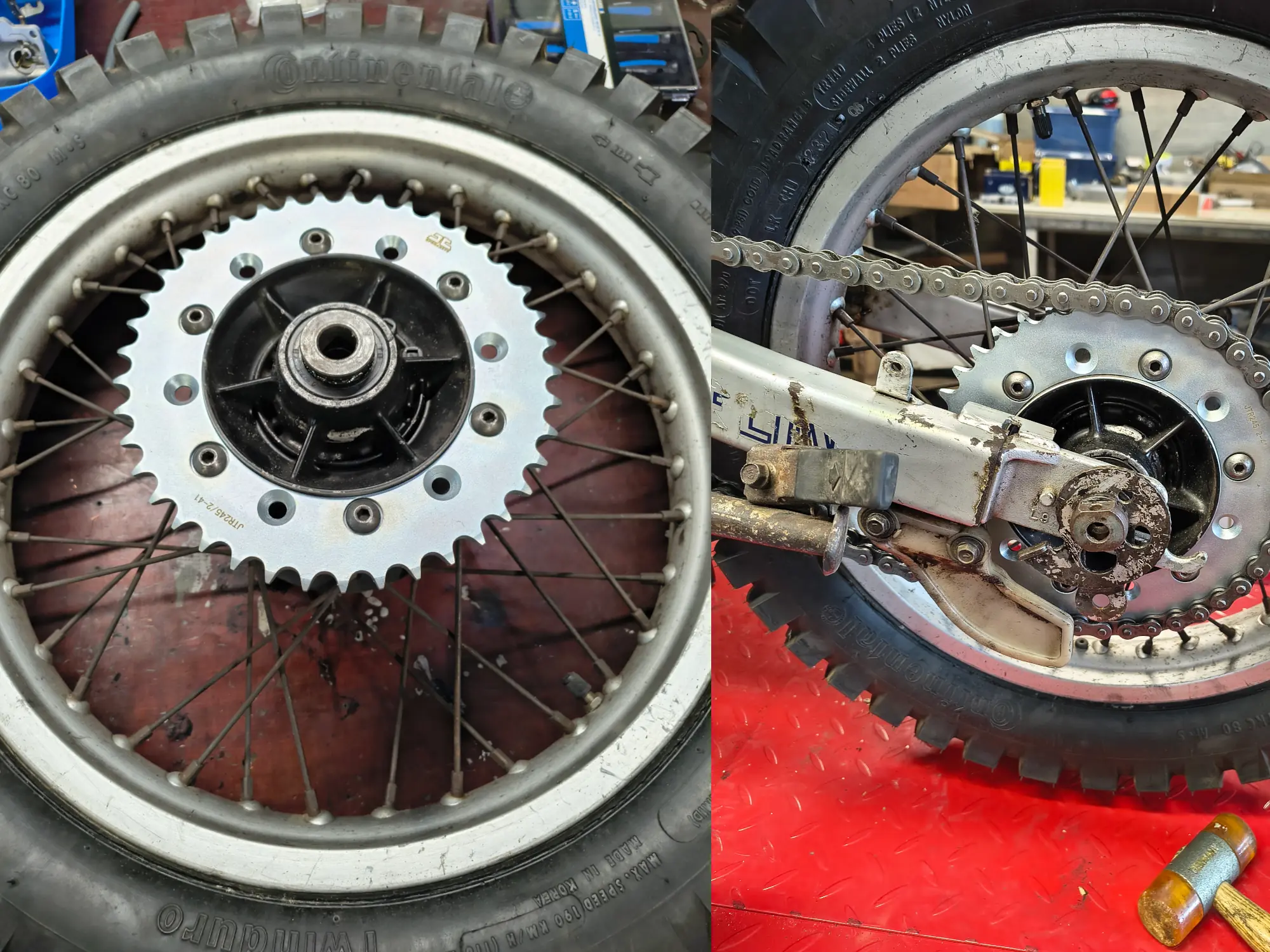 1985 HONDA XL250R REVIEW visual data 8